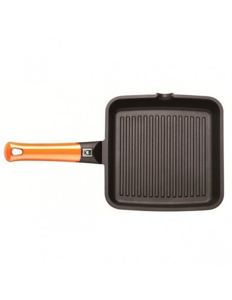 Bra Asador Grill Efficient Orange Rayas A281422 - 22X22cm