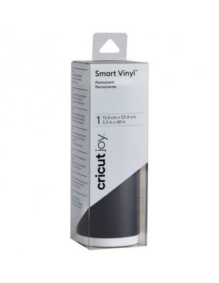 Cricut Joy Vinilo Adhesivo Permanente 13.9 x 121.9 cm Negro