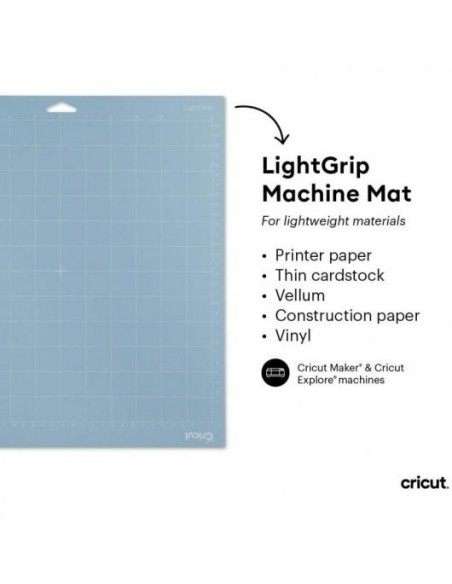 Cricut Mat Set de 3 Tapetes de Corte Adhesivos 12"x12"