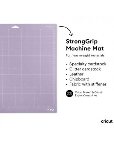 Cricut Mat Set de 3 Tapetes de Corte Adhesivos 12"x12"