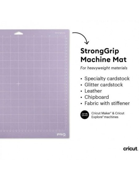 Cricut Mat Set de 3 Tapetes de Corte Adhesivos 12"x12"