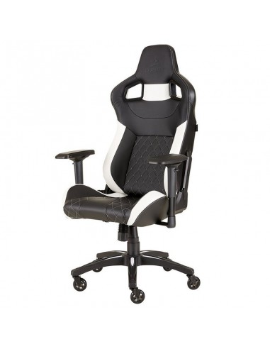 Corsair T1 Race 2018 Silla Gaming Negra/Blanca