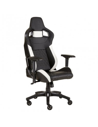 Corsair T1 Race 2018 Silla Gaming Negra/Blanca