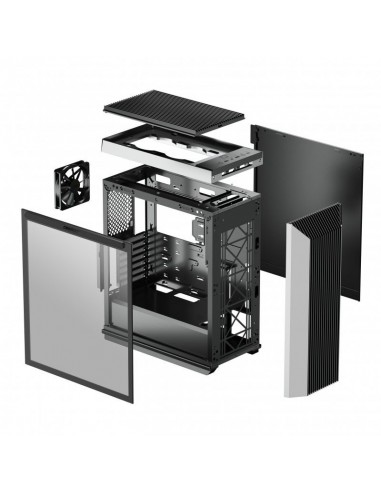 DeppCool CL500 Caja Cristal Templado USB 3.0 Negro
