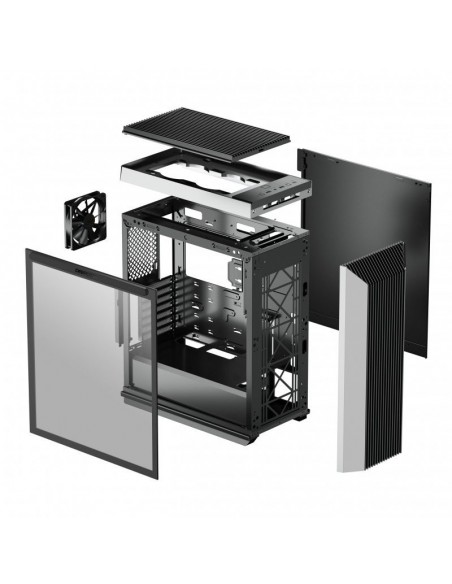 DeppCool CL500 Caja Cristal Templado USB 3.0 Negro