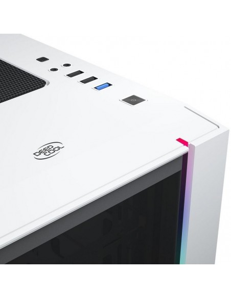 DeepCool Matrexx 55 V3 ADD-RGB Cristal Templado USB 3.0 ARGB Blanca
