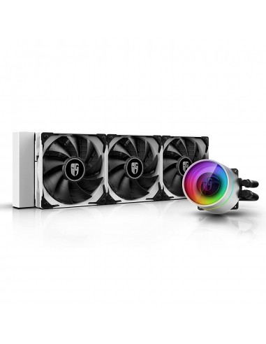 DeepCool Castle 360EX Blanca Refrigeración Líquida RGB
