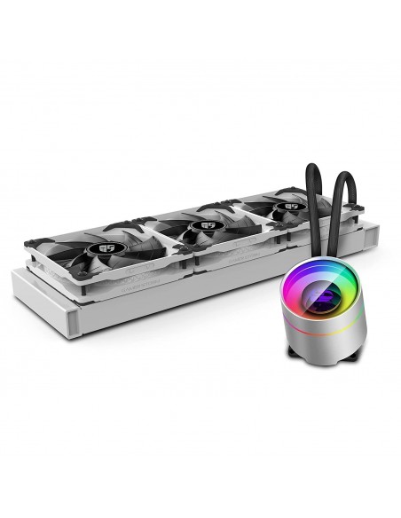 DeepCool Castle 360EX Blanca Refrigeración Líquida RGB