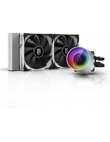 Deepcool Castle 240EX Blanca Kit de Refrigeración Líquida