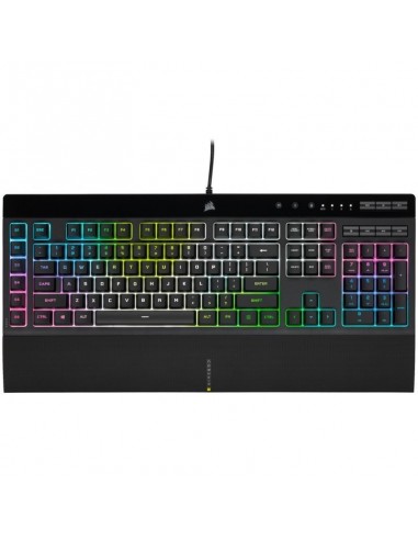 Corsair K55 RGB PRO XT Teclado Gaming Retroiluminado Negro