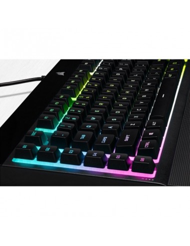 Corsair K55 RGB PRO XT Teclado Gaming Retroiluminado Negro