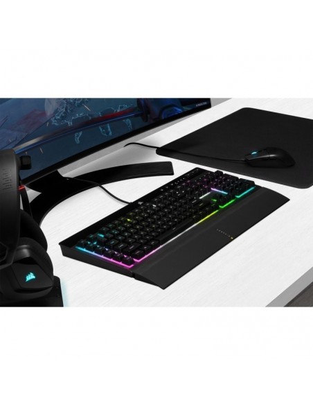 Corsair K55 RGB PRO XT Teclado Gaming Retroiluminado Negro