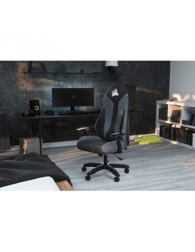 Corsair TC60 Fabric Silla Gaming Negra/Gris