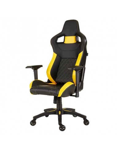 Corsair T1 Race 2018 Silla Gaming Negra/Amarilla