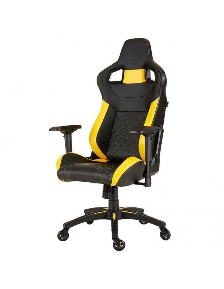 Corsair T1 Race 2018 Silla Gaming Negra/Amarilla