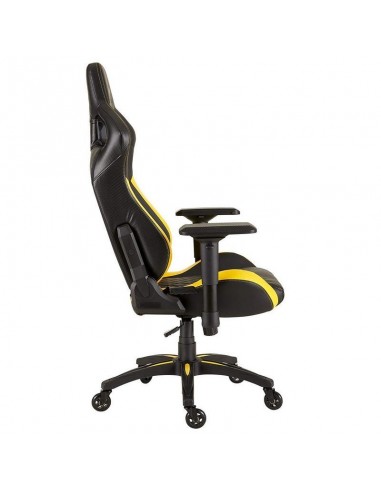 Corsair T1 Race 2018 Silla Gaming Negra/Amarilla