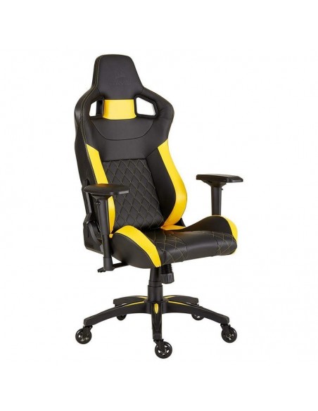Corsair T1 Race 2018 Silla Gaming Negra/Amarilla