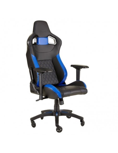 Corsair T1 Race 2018 Silla Gaming Negra/Azul