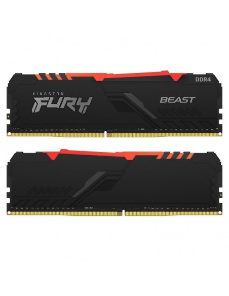 Kingston FURY Beast RGB DDR4 3200 MHz 32GB 2x16GB CL16