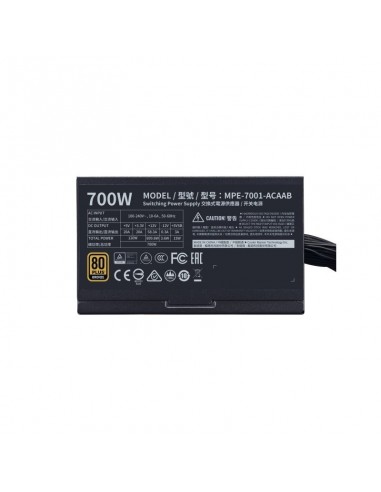 Cooler Master MWE 700 Bronze V2 700W 80 Plus Bronze