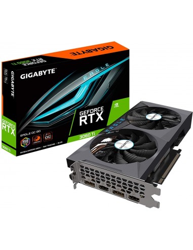 Gigabyte GeForce RTX 3060 Ti EAGLE OC 8GB GDDR6 Tajeta Gráfica