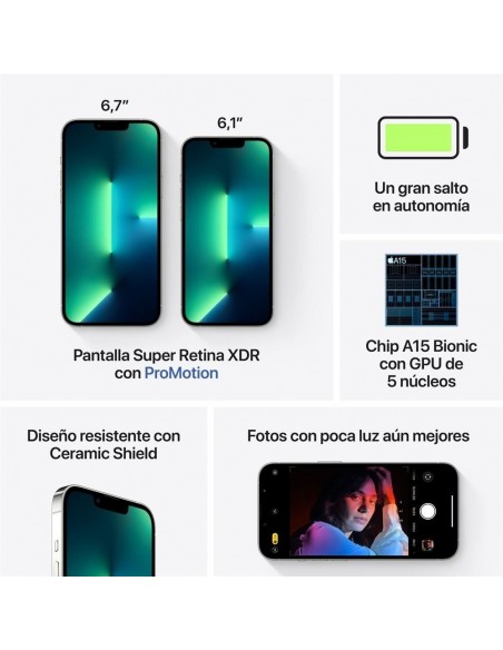 Apple iPhone 13 Pro Max 256GB Plata