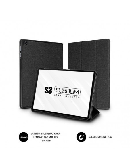 Subblim Shock Funda Negra para Lenovo M10 HD Negra