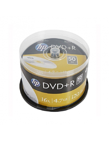 HP DVD+R HP DRE00026-3 16X Tarrina 50 uds