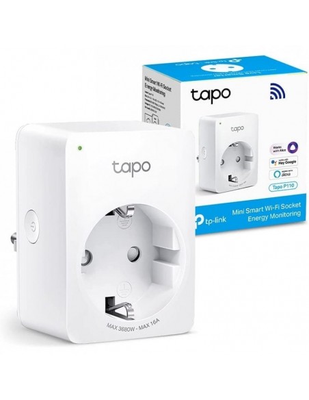 TP-Link Tapo P110 Mini Smart Enchufe Inteligente WiFi con Monitor de Energía