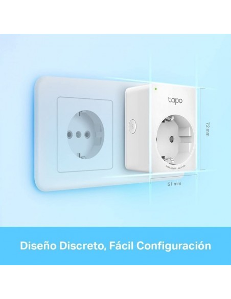 TP-Link Tapo P110 Mini Smart Enchufe Inteligente WiFi con Monitor de Energía