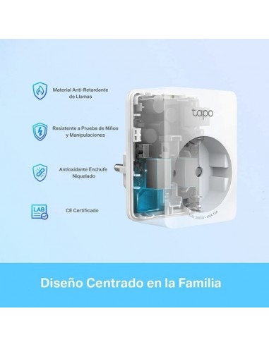 TP-Link Tapo P110 Mini Smart Enchufe Inteligente WiFi con Monitor de Energía