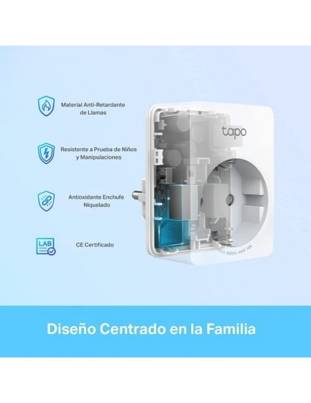 TP-Link Tapo P110 Mini Smart Enchufe Inteligente WiFi con Monitor de Energía