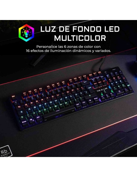 The G-Lab Keyz Carbon V3/Sp Teclado Mecánico Gaming