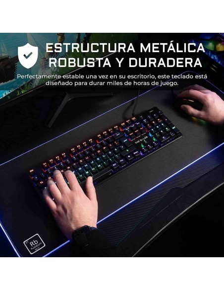 The G-Lab Keyz Carbon V3/Sp Teclado Mecánico Gaming