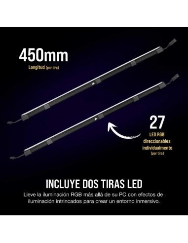 Corsair iCUE LS100 Smart Lighting Strip Expansion Kit 450mm