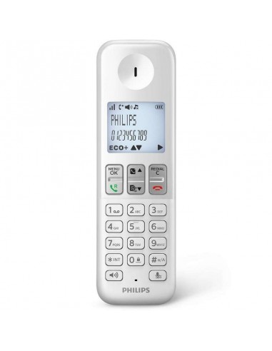 Philips D2501W/34 Teléfono Inalámbrico Blanco