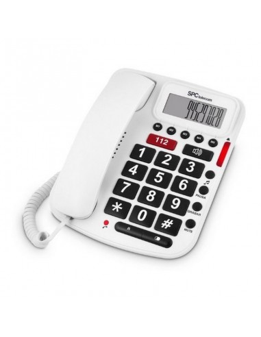 SPC Comfort Volume Teléfono Fijo Blanco
