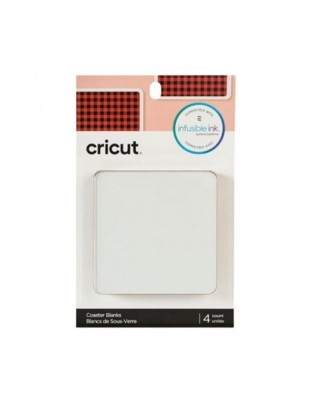 Cricut Infusible Ink Pack 4 Posavasos Cuadrados
