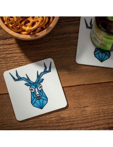 Cricut Infusible Ink Pack 4 Posavasos Cuadrados