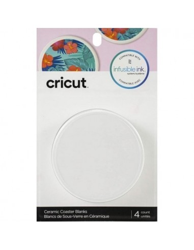 Cricut Infusible Ink Pack 4 Posavasos Redondos