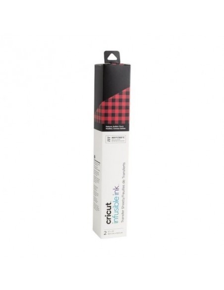 Cricut Infusible Ink Pack 2 Hojas de Transferencia Buffalo Check