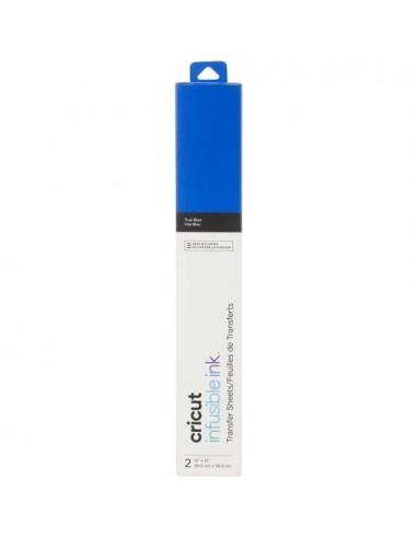 Cricut Infusible Ink Pack 2 Hojas de Transferencia Azul True