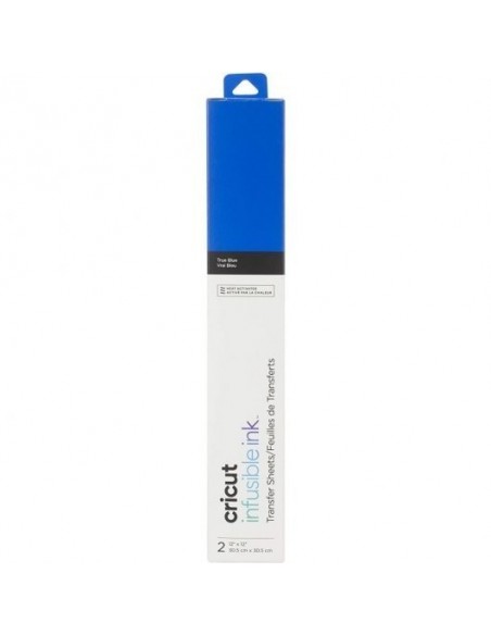 Cricut Infusible Ink Pack 2 Hojas de Transferencia Azul True