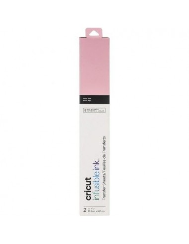 Cricut Infusible Ink Pack 2 Hojas de Transferencia Rosa