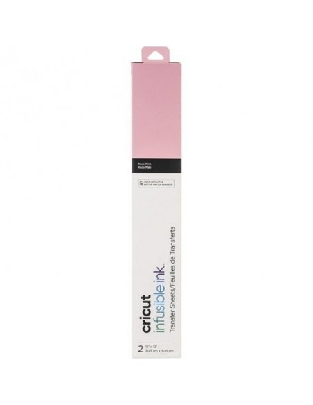 Cricut Infusible Ink Pack 2 Hojas de Transferencia Rosa