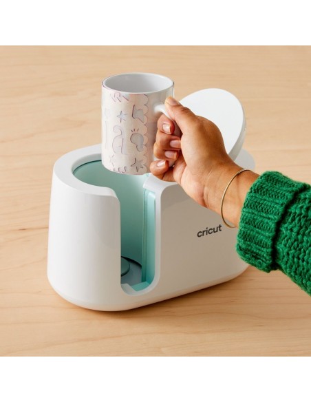 Cricut Pack 2 Tazas Cerámica 340ml / 12 oz Blancas Sublimación Infusible