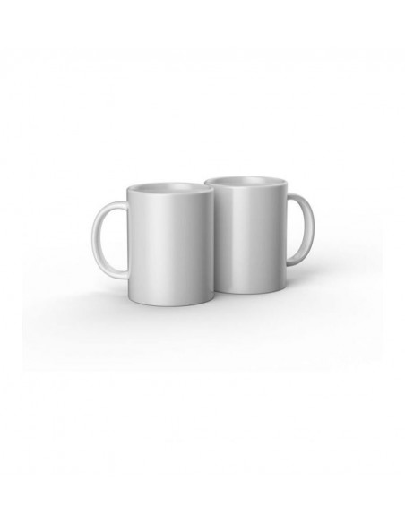 Cricut Pack 2 Tazas Cerámica 425 ml / 15 OZ Blancas Sublimación Infusible