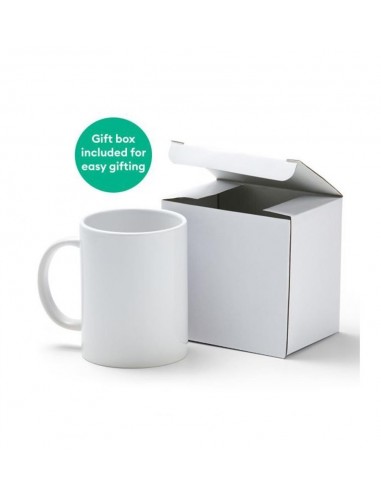 Cricut Pack 2 Tazas Cerámica 425 ml / 15 OZ Blancas Sublimación Infusible