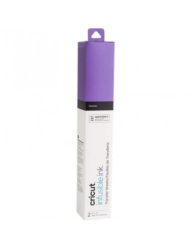 Cricut Infusible Ink Pack 2 Hojas de Transferencia Infusible Ultravioleta