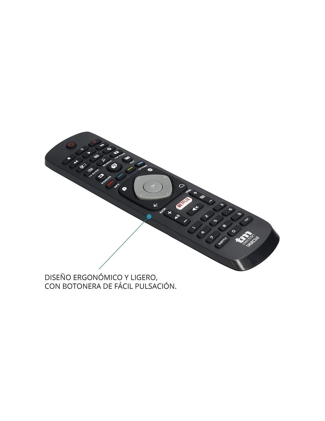 TM Electron TMURC340 Mando Compatible TV Philips | Online Canarias